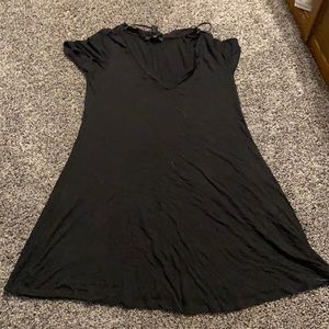 Black tshirt dress